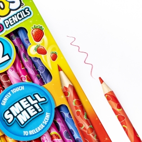 Pachnące kredki ołówkowe, 12 szt.