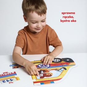 Czuczu, Moto puzzle - Karetka 2+, 3+