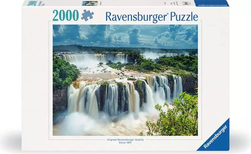 Ravensburger, Puzzle 2000: Wodospad Iguazu (16607)