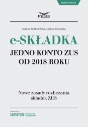 E-składka jedno konto w ZUS od 2018 roku