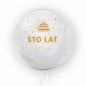 Tuban, balon 45 cm - Sto lat, złoty (TB 3715)