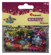 Cekiny Misie 14g