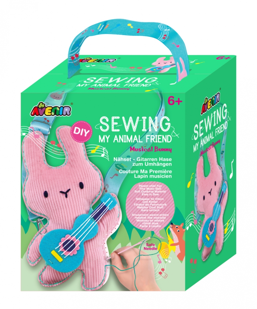 Przyjaciel zwierząt do uszycia - Musical Bunny (CH221815)