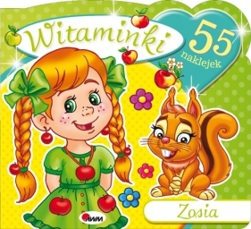 Witaminki Zosia + 55 naklejek - Mariola Budek