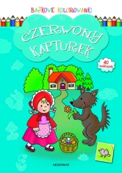 Bajkowe kolorowanki Czerwony kapturek