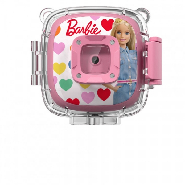 Cyfrowy wodoszczelny aparat foto.Barbie (BB-WPKIDCAM20-P)
