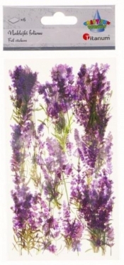 Naklejki foliowe 6 plansz lawenda