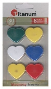 Magnesy Serca 30mm 6 sztuk