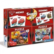 Superkit 2x30 el. + Memo + Domino Auta 3