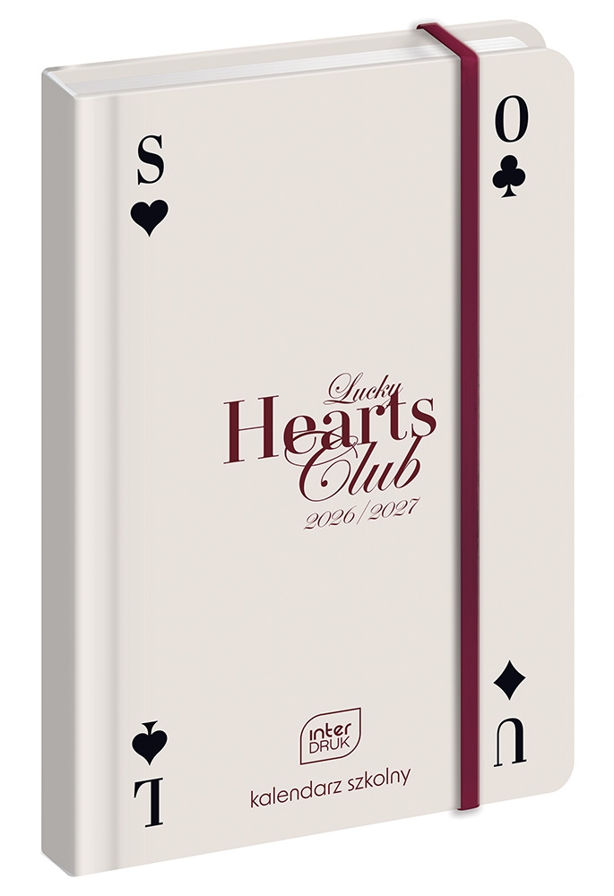 Kalendarz szkolny A6/192k TO - Red Card