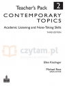 Contemporary Topics 2 Teachers Pack 3ed