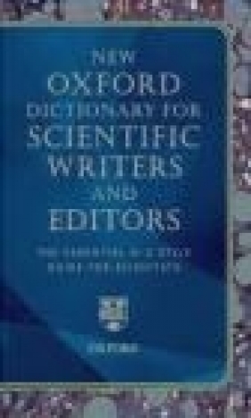 Oxford Dictionary for Scientific Writers and Editors 2e