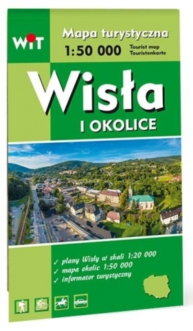 Mapa turystyczna - Wisła i okolice WIT - Opracowanie zbiorowe