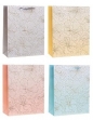 Torebka ozdobna 18x23x10cm hot-stamp mix ROZETTE