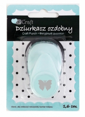 Dziurkacz ozdobny 1,6cm motyl 4 (JCDZ-105-238)