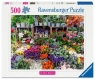 Ravensburger, Puzzle 500: Targ kwiatowy, Francja (12001815) Wiek: 12+