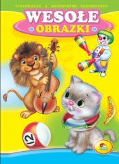 Książeczka wesołe obrazki - Kotek (A4, 16 str.) - Opracowanie zbiorowe