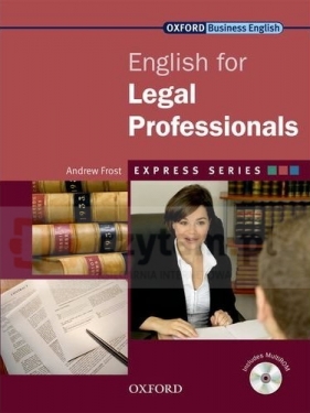 English for Legal Professionals SB +CD-Rom - Andrew Frost