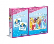 Puzzle Księżniczki 60 + Memo (07915)