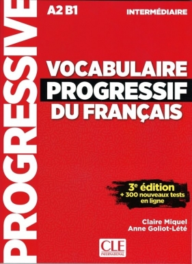 Vocabulaire progressif intermediare livre +CD3ed A2 B1 - Miquel Claire, Goliot-Lete Anne