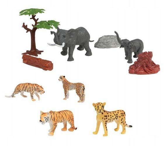 Zestaw zwierząt safari