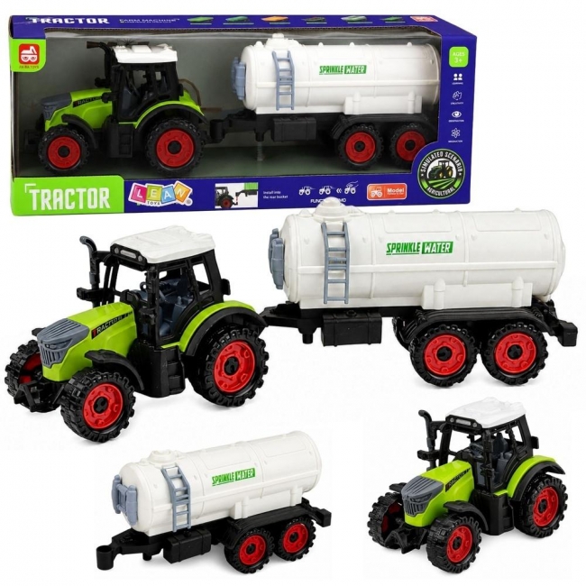 Traktor z cysterną napęd frykcyjny 34cm