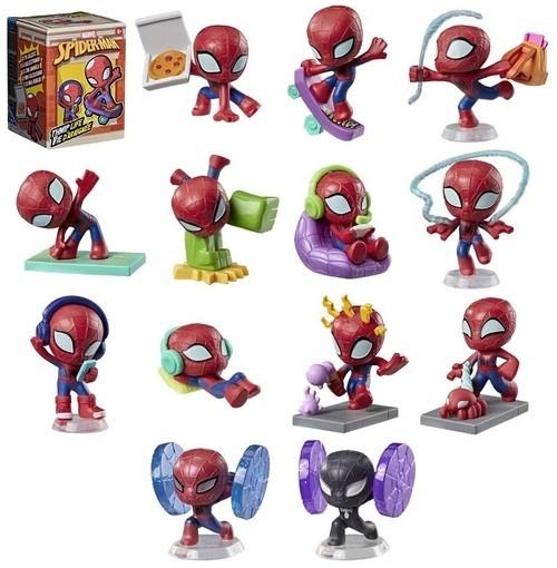 <img src='https://webimage.pl/pics/156/2/d5010996422040.jpg' style='height:440px' /> Spider-Man Pajęcze Życie - Figurka niespodzianka