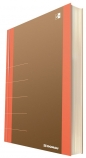 Notatnik Donau Life Organizer 80 kartek Neon pomarańczowy (1370001FSC-12)