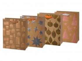 Torebka papierowa M - Kraft V8, 1 szt.