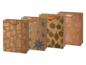 Torebka papierowa M - Kraft V8, 1 szt.