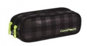 Piórnik saszetka podwójna prostokątna CoolPack Clever Black&Yellow