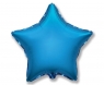 Balon foliowy Gwiazda niebieska 45cm