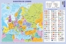 Podkładka na biurko Mapa Europy polityczna wer. niemiecka Opracowanie zbiorowe