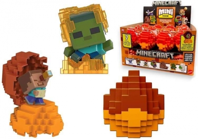 Figurka Minecraft Mini Spawn Jajko MIX