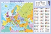 Podkładka na biurko Mapa Europy polityczna wer. niemiecka - Opracowanie zbiorowe