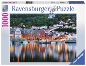 Ravensburger, Puzzle 1000: Bergen, Norwegia (19715)