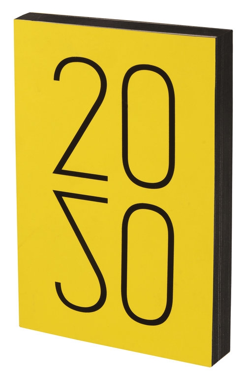 Art Kalendarz A5 żółty 2020