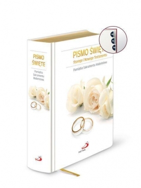 Pismo Św. ST i NT Ślub paginacja, złocone brzegi kartek (OT) - Opracowanie zbiorowe