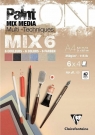 Blok A4 papierów mix6 250g 24ark
