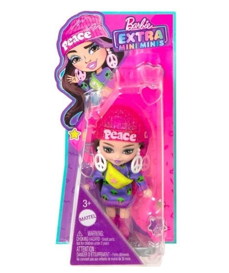 Lalka Barbie Extra Mini Minis Lalka Wzór UFO (HLN44/HLN46)