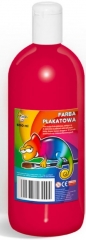 Farby plakatowe czerwone, 500 ml