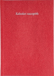 Kalendarz Nauczyciela A5 2020/2021 Beton czerwony