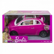 Lalka Barbie + Samochód Fiat 500 kabriolet (GXR57)