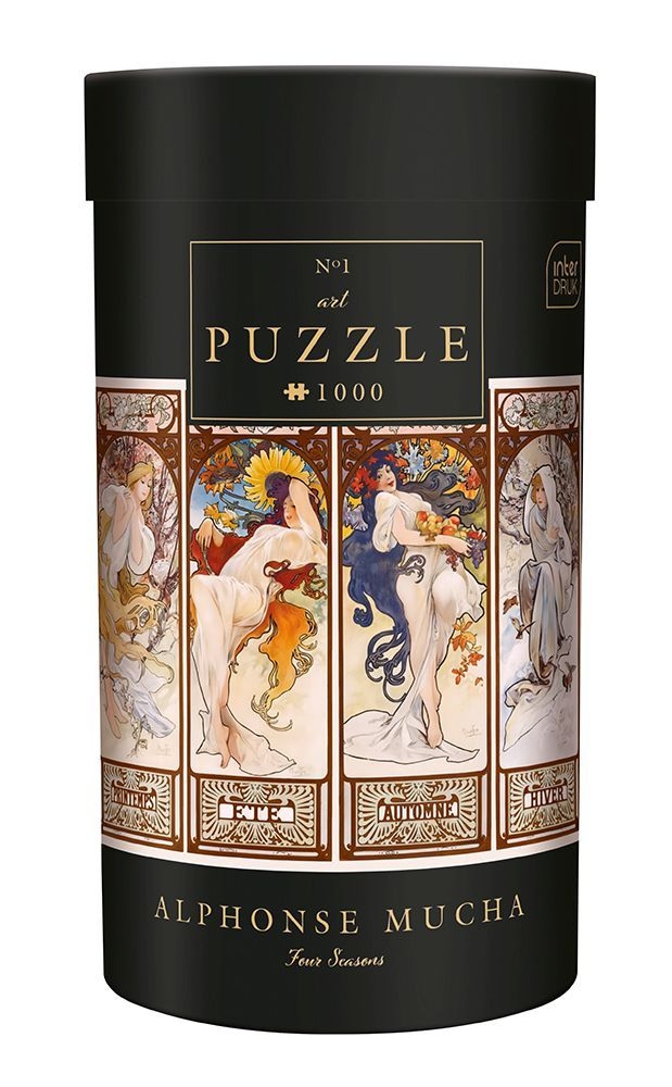 Puzzle 1000: Art 1 - Alfons Mucha - Cztery pory roku