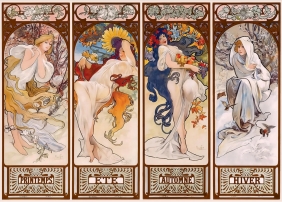 Puzzle 1000: Art 1 - Mucha