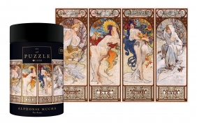 Puzzle 1000: Art 1 - Alfons Mucha - Cztery pory roku