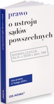 Prawo o ustroju sądów powszechnych 2020 - Opracowanie zbiorowe