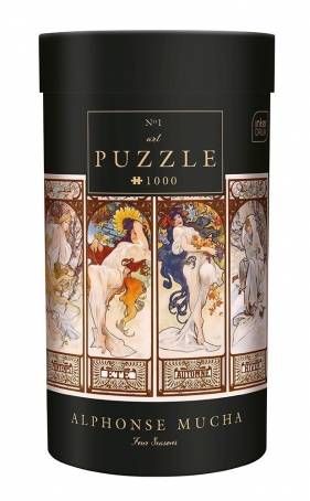 Puzzle 1000: Art 1 - Alfons Mucha - Cztery pory roku