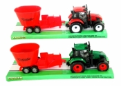 Traktor z maszyną