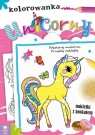 Unicorny. Kolorowanka z brokatem